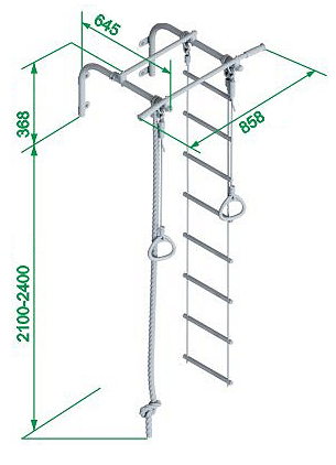 wall_mounted_pull_up_bar_dimensions