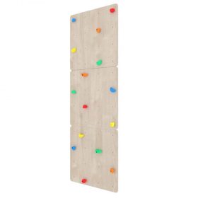 climbing wall wooden child