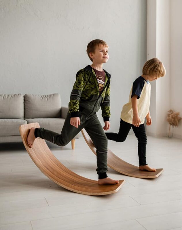 Wooden balance board toys for kids MONKEYGYM