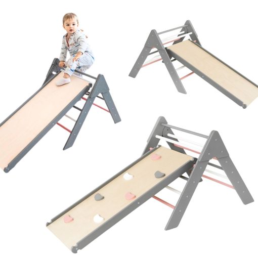 Climbing frame with slide Moon