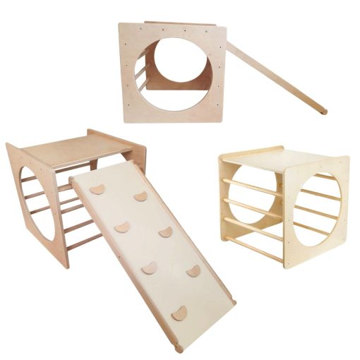 Indoor wooden climbing frames Box Plus