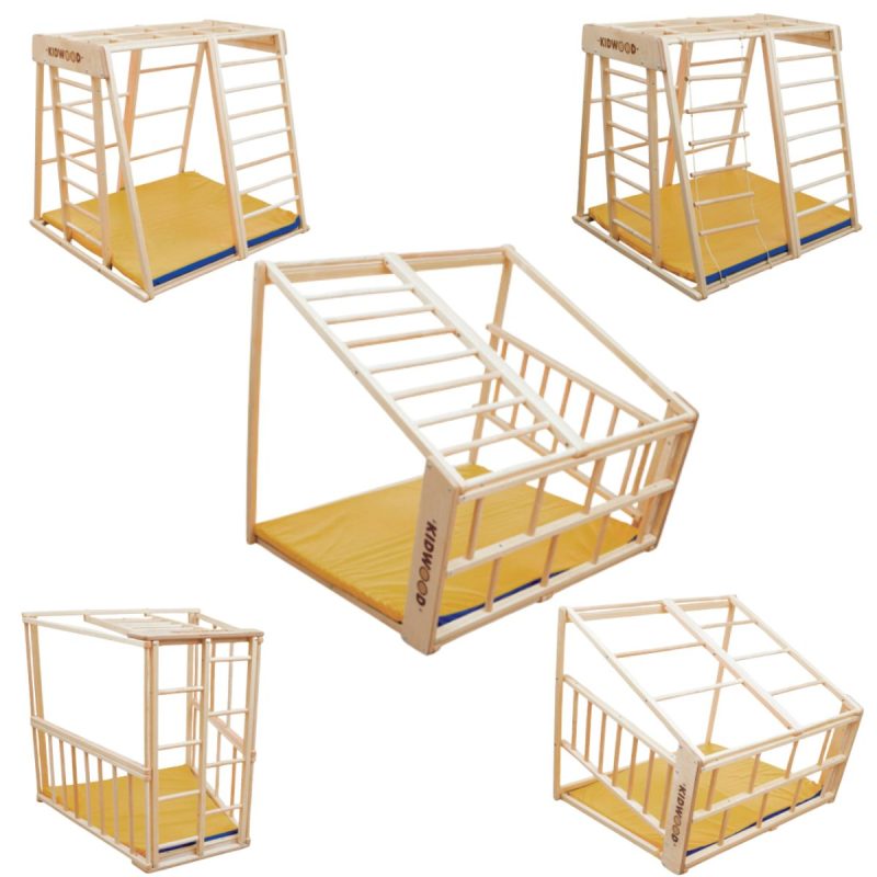 Indoor wooden climbing frames Rocket