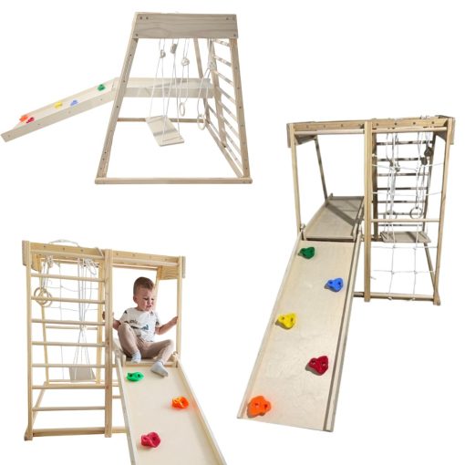 Indoor wooden climbing frames Tiger