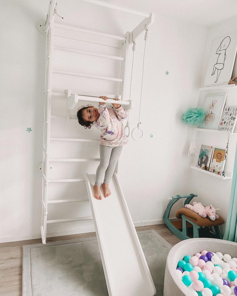 Wall bars snow white kids.jpg