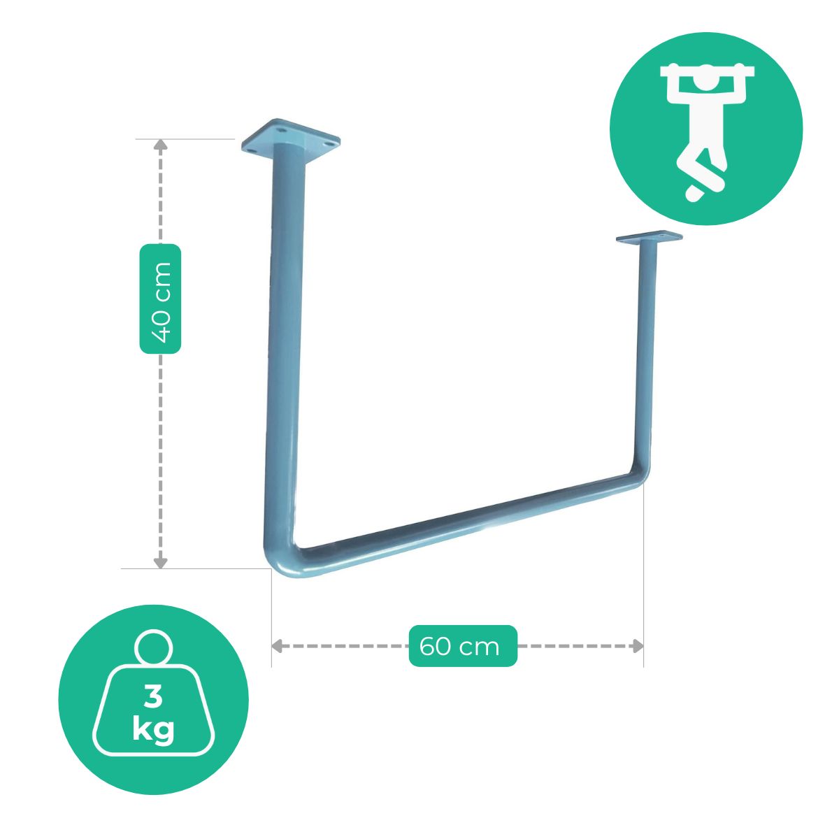 ceiling pull up bar 60×40 cm (2)
