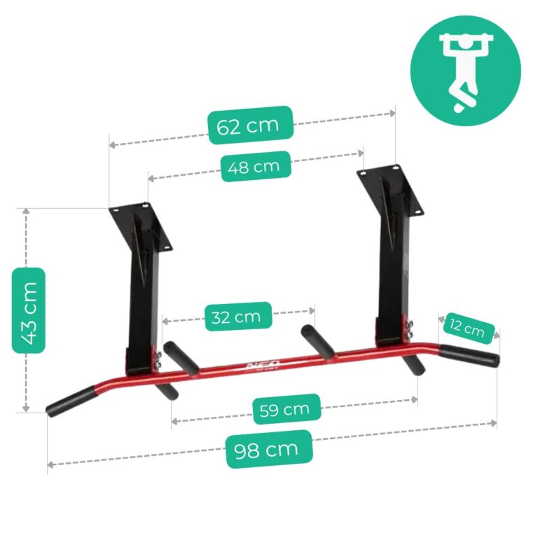 Neo-Sport Ceiling Pull-Up Bar