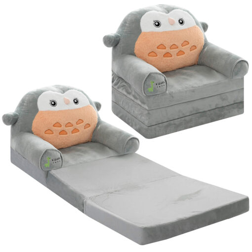 children's folding chair 3 part (owl)