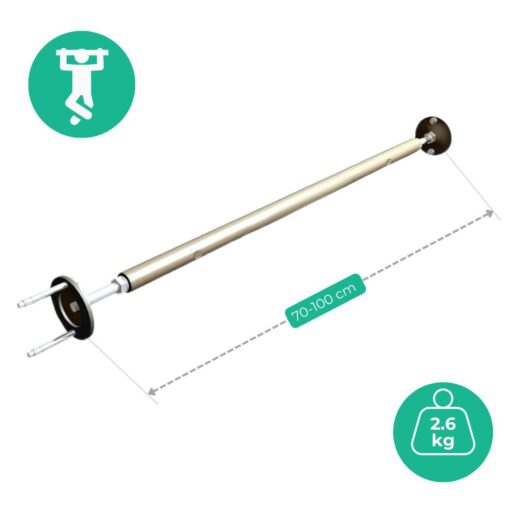 drążek do podciągania rozporowy 70 – 110 cm 11