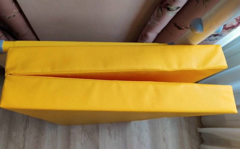 gymnastic mattress 100x100x10cm 2 piece Comet28