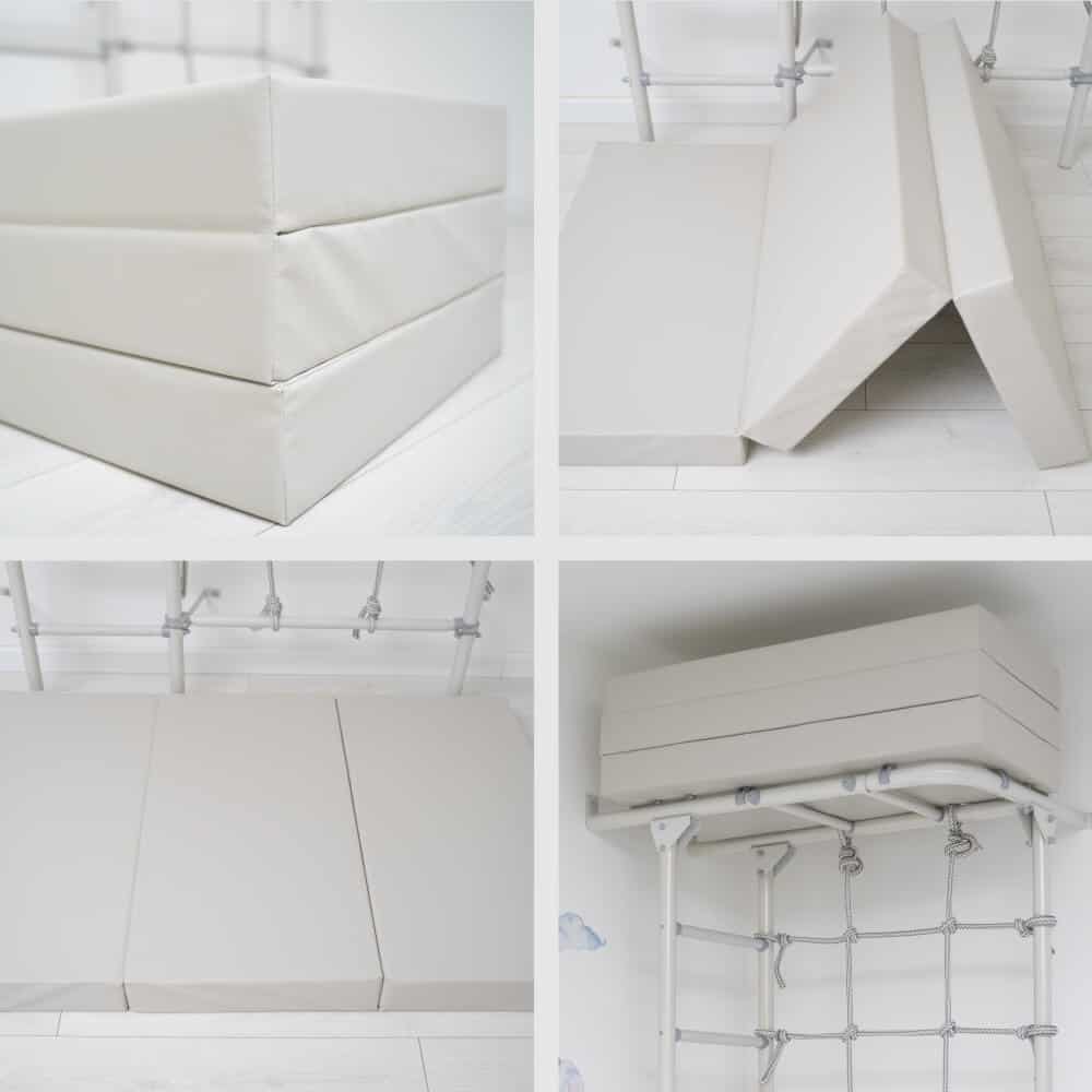 gymnastic mattress 150x100x10cm 3 piece Comet00003