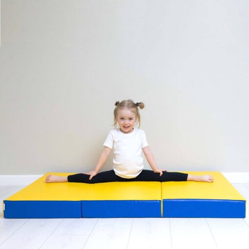 gymnastic mattress 150x100x10cm 3 piece Comet436