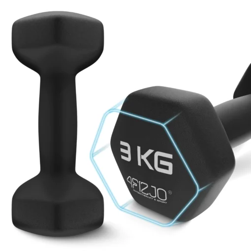 hantelki klasyczne 3kg 2 szt 4