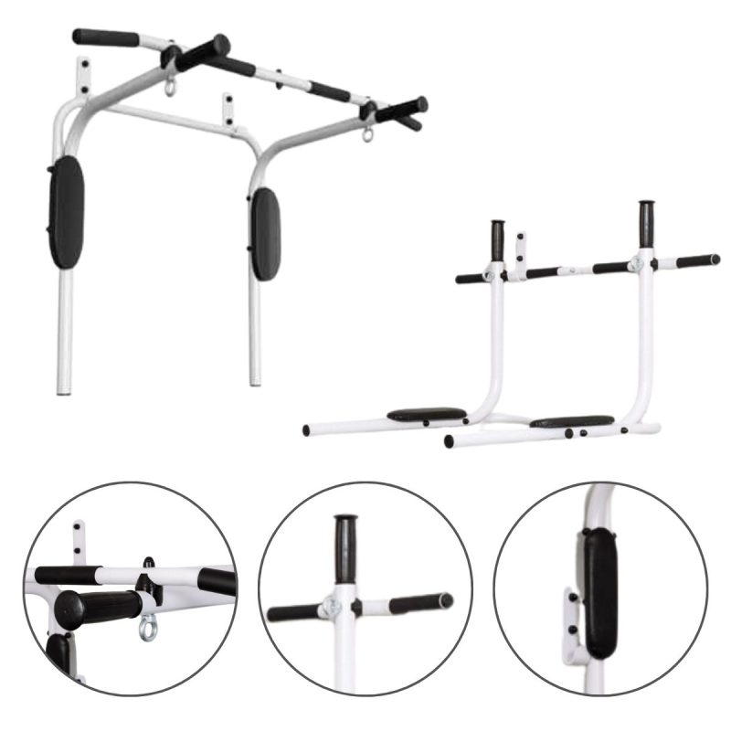 pull up bar 3 in 1 + dip bars + box (4)