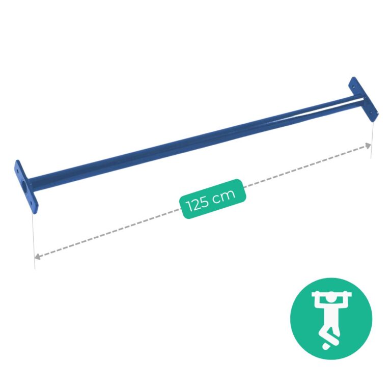 Metal pull-up bar for the playground