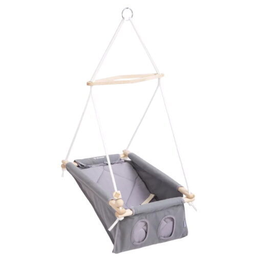 unicolor hustawka dla niemowlat grey
