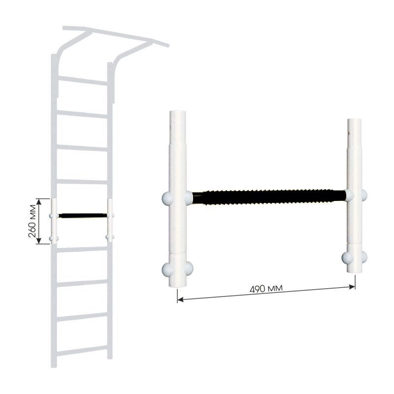 wall bars extention purple silver black.jpg