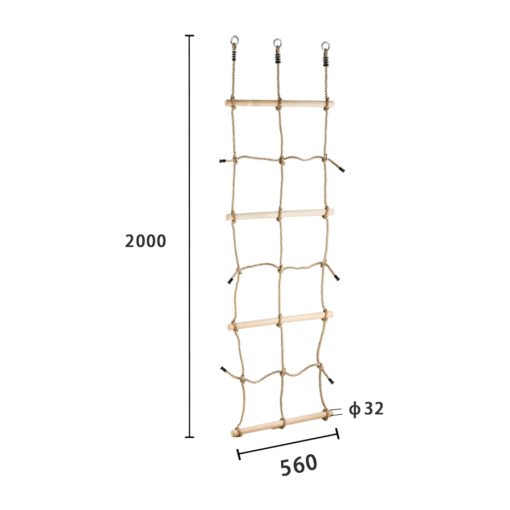 climbing net with poles3