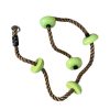 gym climbing rope with supports outdoor 2 m9