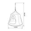 nest swing with tent Best 110x100x120cm4
