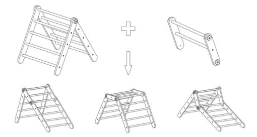 climbing frames Moon Light Plus4