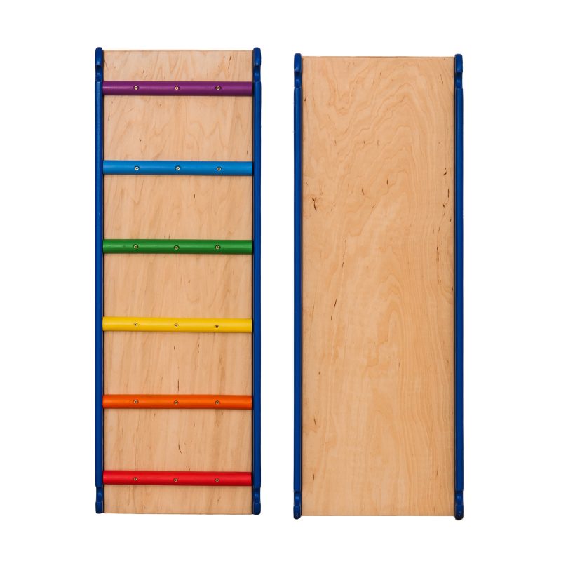 2-in-1 indoor wooden slide Woodiko