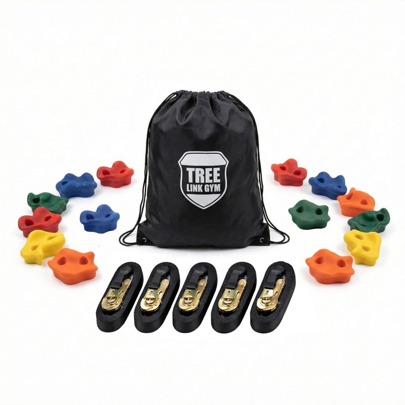 Tree climbing set