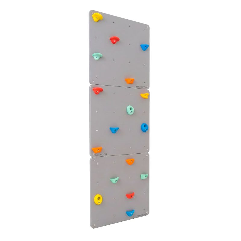 Indoor Climbing Wall Grey - colorful