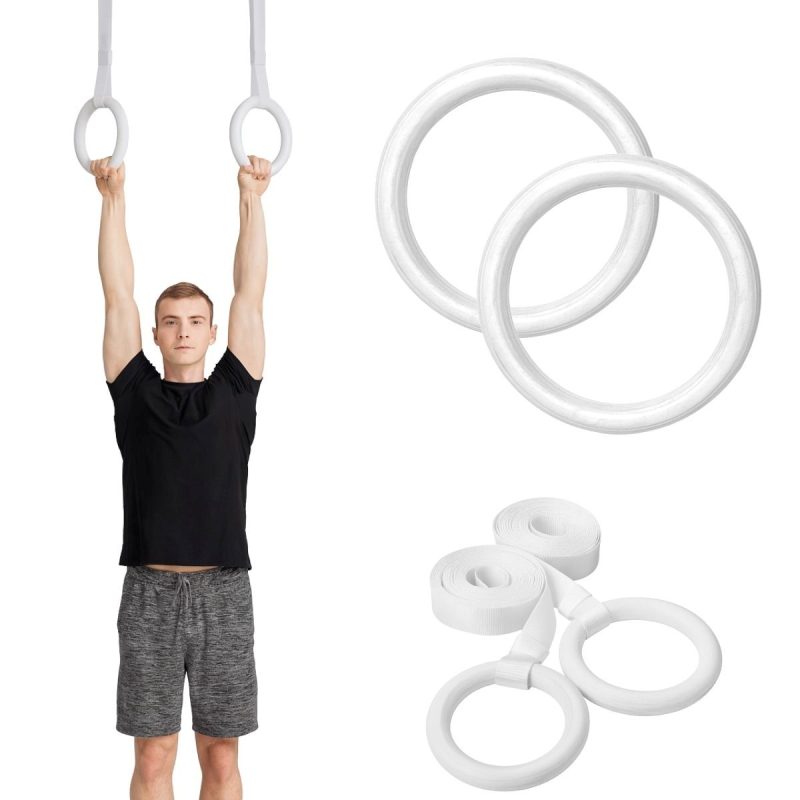 Gymnastic rings for adults wooden