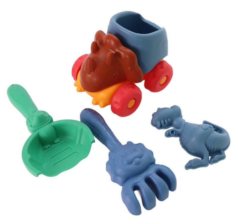 Sand Toy Set Dino Car