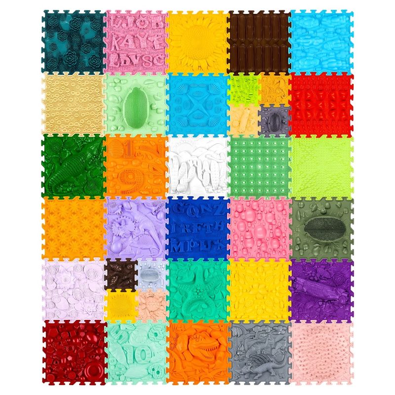 Sensory Mats Set Wonderwold 36 Pcs. 25 × 25 cm