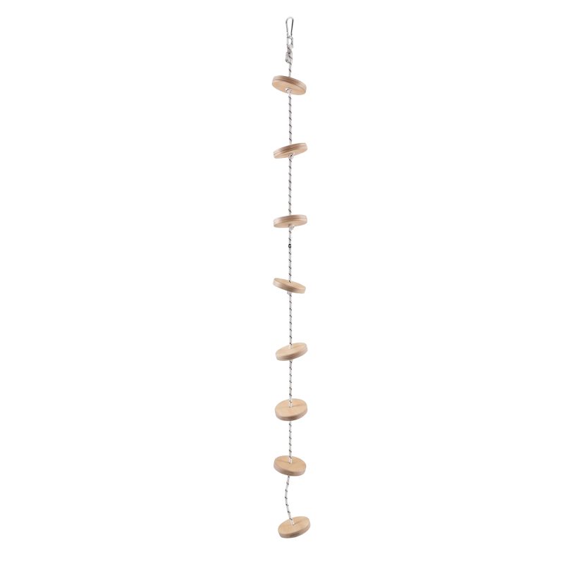 Gym Climbing Rope with Supports Monkey-Gym