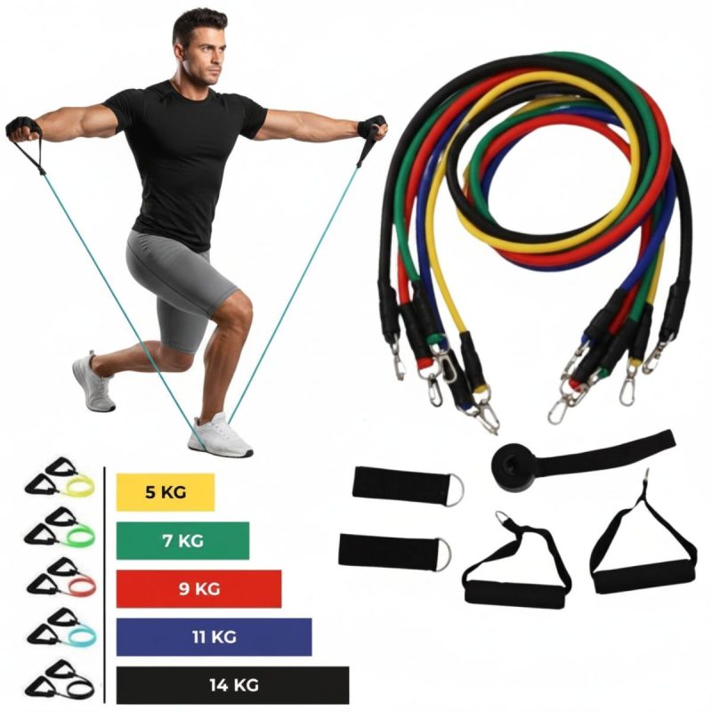 Resistance Band Set 11 Pcs. X-sport Plus