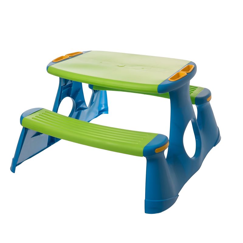 Kids’ Table Set with Benches
