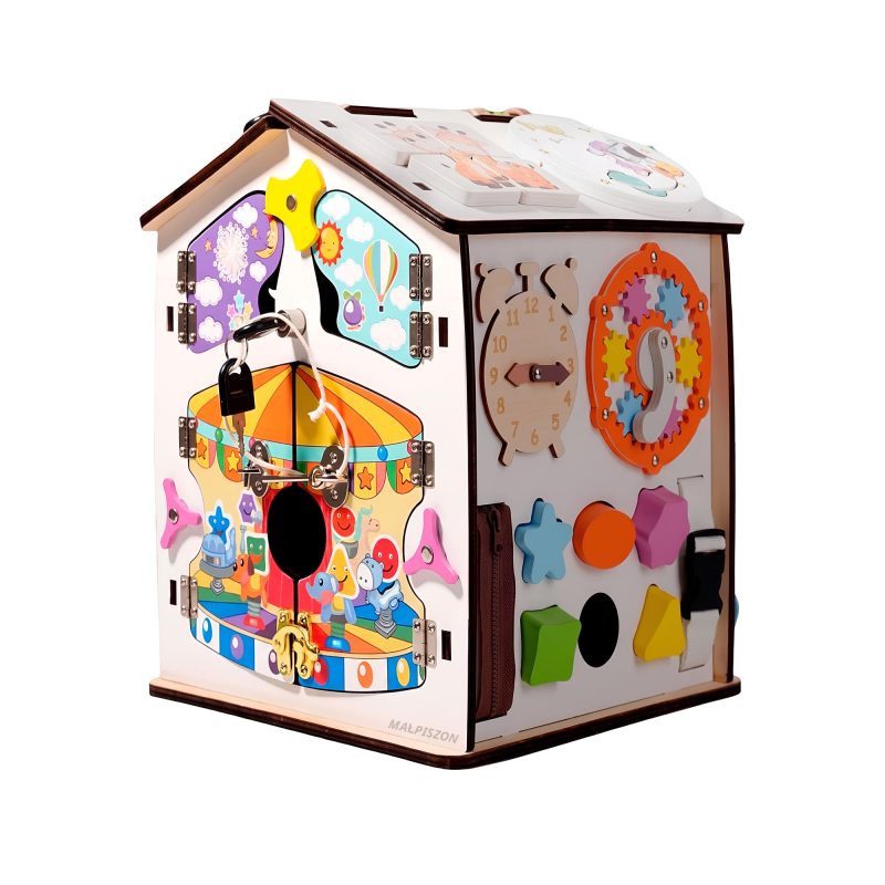 Montessori Busy Board House