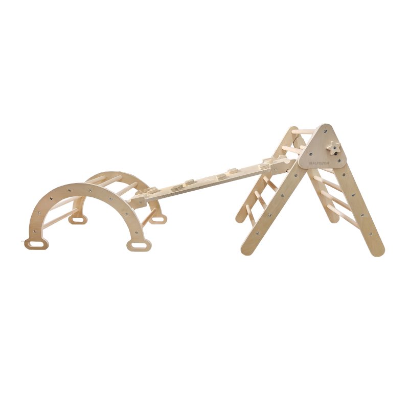 Climbing Frame with Slide Lama 3-in-1