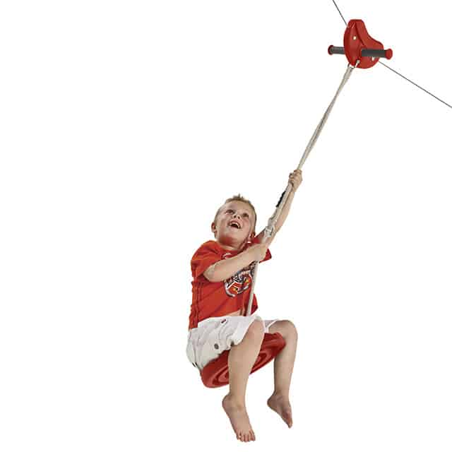 Zipline with Swing