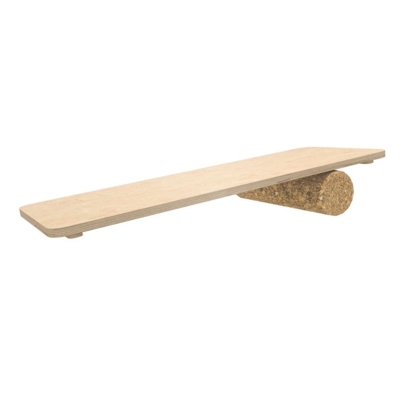 Balance Board with Cork Roller