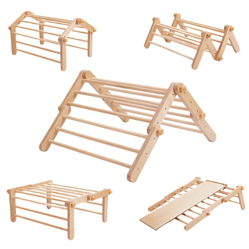 Indoor Wooden Climbing Frame Mopitri