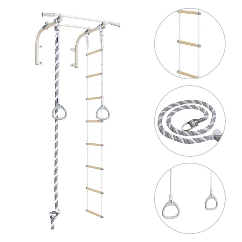 Pull-Up Bar with Gym Accessories