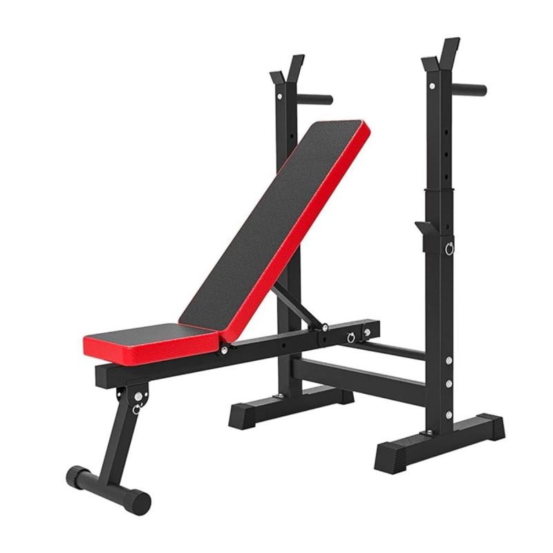 Incline Weight Bench with Barbell Rack X-Sport