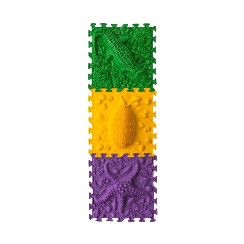 Sensory Mats Set Animal Trio 3 Pcs.. 25 × 25 cm
