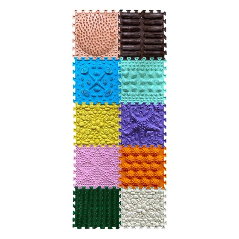 Sensory Mats Set Morning Miracle 10 Pcs.. 25 × 25 cm