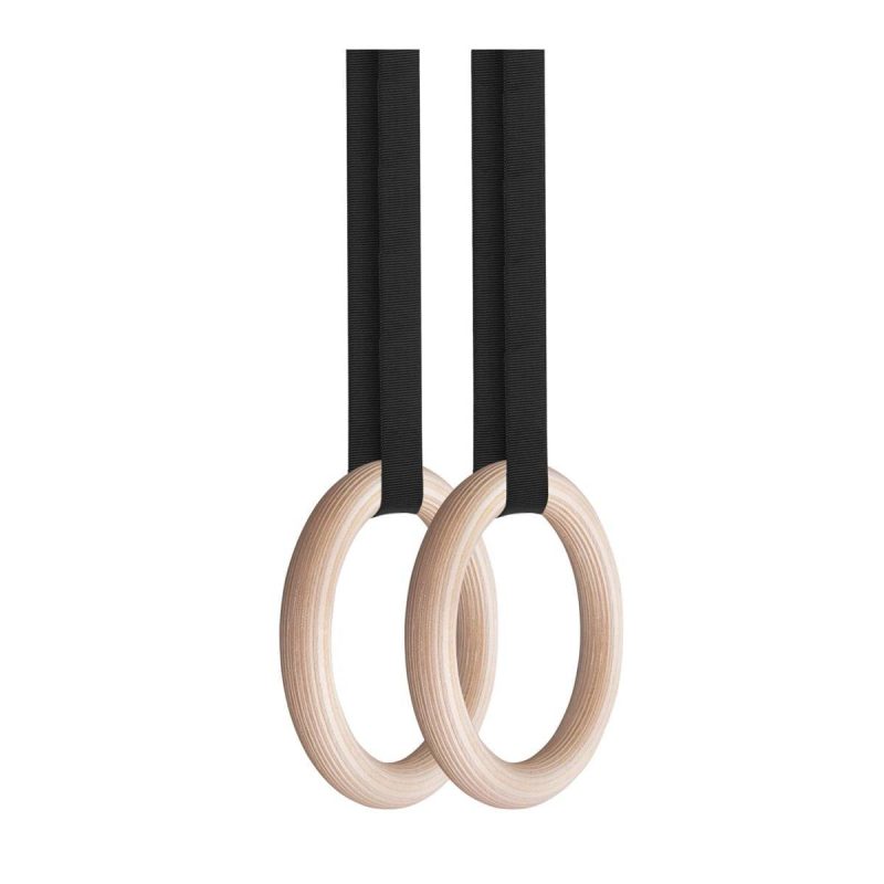 Wooden Gymnastic Rings for Adults