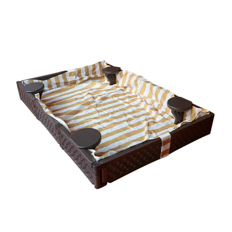 Plastic Sandbox with Seats