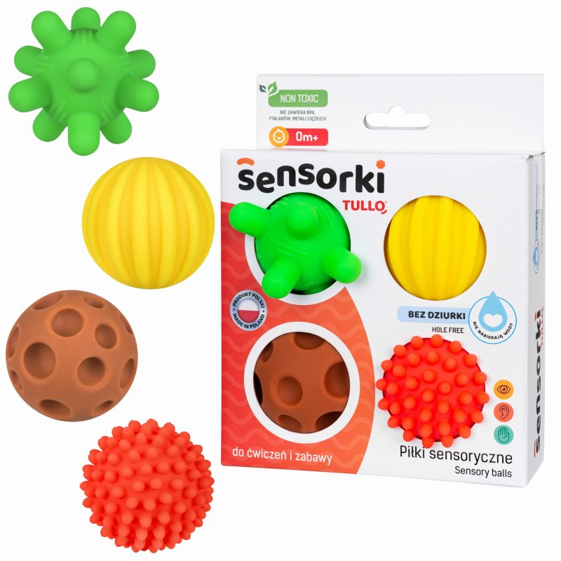 Sensory Balls 4 Pcs. Colourful
