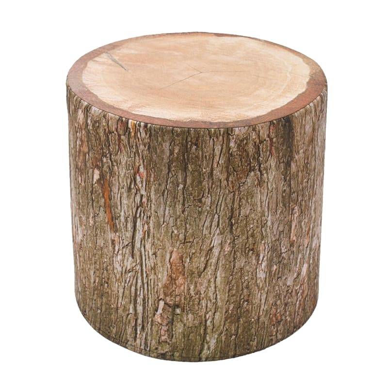 Tree-Stump Pouffe