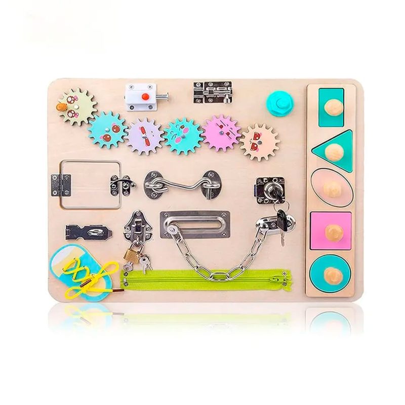 Montessori Busy Board Lama
