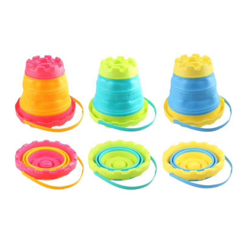 Collapsible Sand Bucket Round