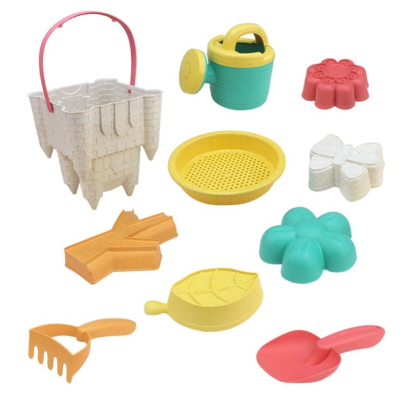 Sand Bucket with Toys Castle