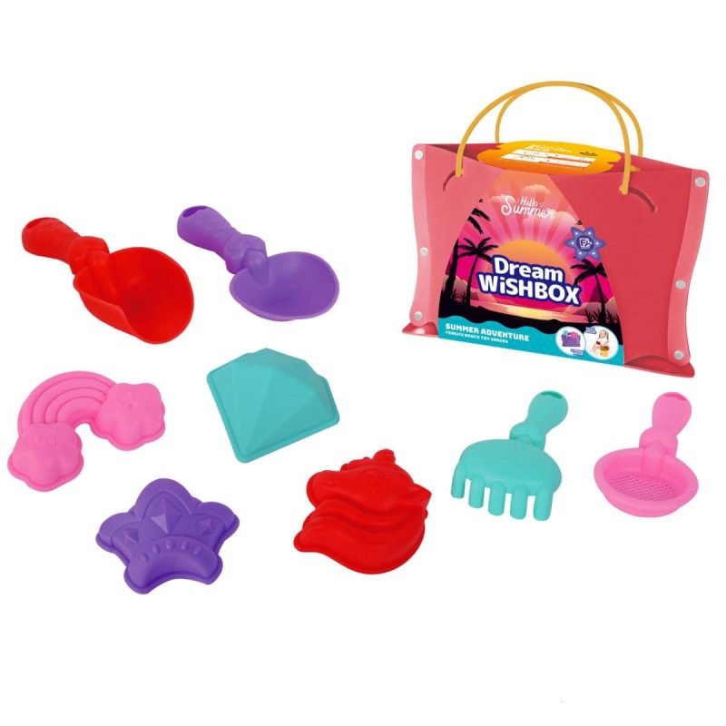 Sand Mould and Shovel Set with Bag Crystals